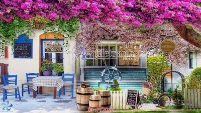 Tải file File psd tường quán cà phê FT2012 (gốc) làm file tranh quảng cáo