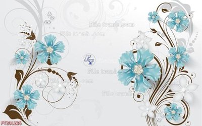 File gốc File in tranh tường 3D FT201236 (chuẩn CMYK) cho nhà in