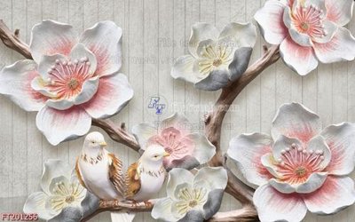 File tranh File in tranh tường 3D FT201256 (gốc) chủ đề trừu tượng