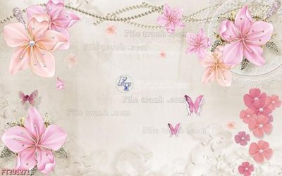 File gốc File in tranh tường 3D FT201271 (cho in 3D) độc đáo