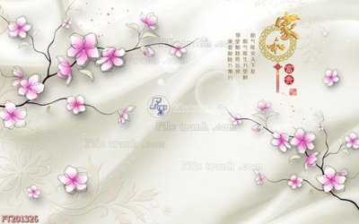 File tranh gốc File in tranh tường 3D FT201326 (sắc nét từng chi tiết)