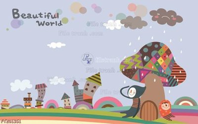 Download file File in tranh tường 3D FT201351 (gốc) in mica bàn thờ