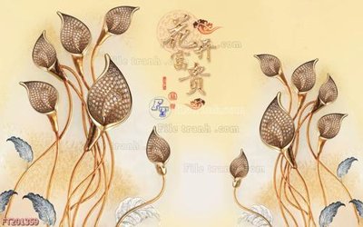 File in trần File in tranh tường 3D FT201359 (file gốc) xuyên sáng