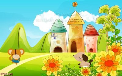 File tranh File in tranh tường 3D FT201361 (bản gốc) treo quán cafe