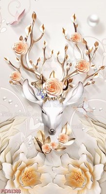 File PSD File in tranh tường 3D FT201388 (bản gốc) độ phân giải cao