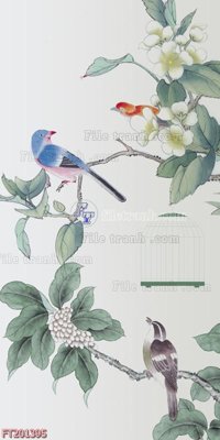 File tranh in trần File in tranh tường 3D FT201395 (ảnh gốc siêu nét)