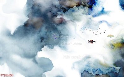 Tải file File in tranh tường 3D FT201434 (PSD) cho in tranh kính