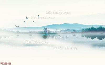 Download file gốc File in tranh tường 3D FT201441 (in lụa) tranh 3D