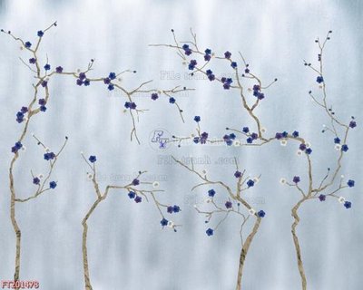 File in lụa File in tranh tường 3D FT201478 (hoa văn) File in tranh tường 3D FT201478