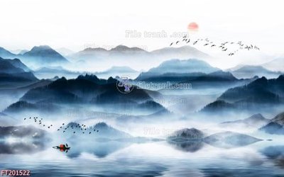 File ảnh File in tranh tường 3D FT201522 (gốc) in quảng cáo ngoài trời