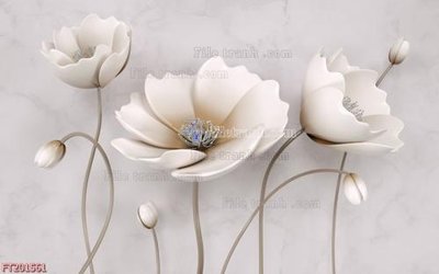 File gốc File in tranh tường 3D FT201561 (in lụa) tranh phong thủy