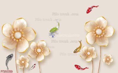 File PSD in ấn File in tranh tường 3D FT201589 (chất lượng cao)