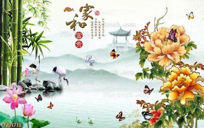 Tải file gốc File in tranh tường 3D FT201711 (in tráng gương) siêu đẹpFile tranh gốc File in tranh tường 3D FT201711 chất lượng cao