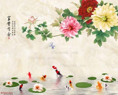 Tệp tin gốc File in tranh tường 3D FT201726 (dùng cho in) File in tranh tường 3D FT201726