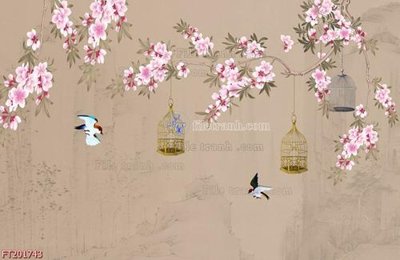 Tải file gốc File in tranh tường 3D FT201743 (in khổ lớn) không mờ