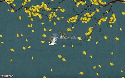 File gốc File in tranh tường 3D FT201767 (bản quyền) cho in ấn