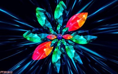 Hình ảnh file gốc in lụa File in tranh tường 3D FT201812