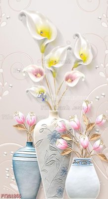 File gốc File in tranh tường 3D FT201866 (PNG) nền trong suốt