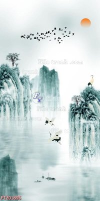 File in ấn chuyên nghiệp File in tranh tường 3D FT201895 (file gốc)