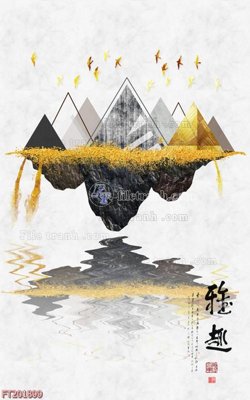 File gốc File in tranh tường 3D FT201899 (in lụa) chi tiết cao