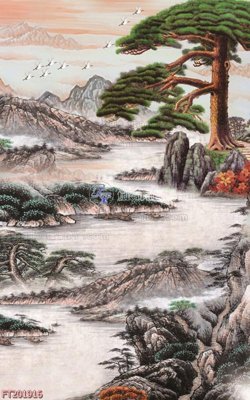 Tải file File in tranh tường 3D FT201916 (PSD) cho in ấn quảng cáo