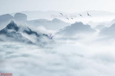 Tải xuống file tranh gốc File in tranh tường 3D FT202023 (PSD/TIFF)