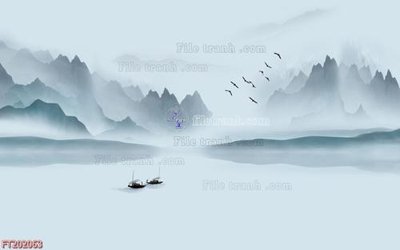 Hình ảnh file gốc File in tranh tường 3D FT202063 (chất lượng cao)