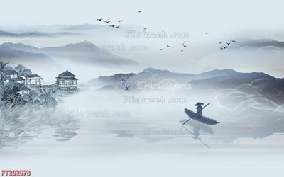 Download file gốc File in tranh tường 3D FT202078 (in mica) 3D