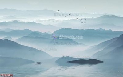 Chi tiết file tranh tráng gương File in tranh tường 3D FT202091 (ảnh gốc)