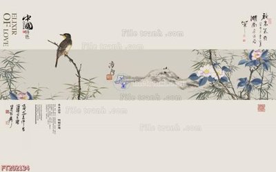 File gốc File in tranh tường 3D FT202134 (in mica) làm quà tặng