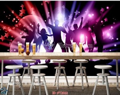 File tranh File psd tường quán cà phê FT2022 (gốc) in trên kính