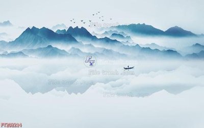 File tranh File in tranh tường 3D FT202214 (gốc) chủ đề trừu tượng