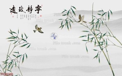 Ảnh mô tả file gốc in mica File in tranh tường 3D FT202235