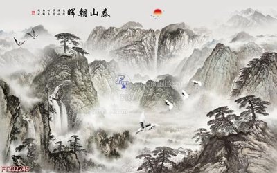 Chi tiết file tranh tráng gương File in tranh tường 3D FT202245 (ảnh gốc)