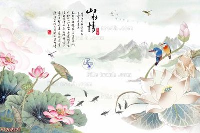 File gốc File in tranh tường 3D FT202272 (cho in 3D) độc đáo