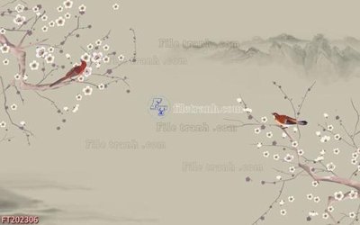 Tải xuống file tranh gốc File in tranh tường 3D FT202306 (PSD/TIFF)