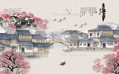 File tranh gốc File in tranh tường 3D FT202313 (sắc nét từng chi tiết)