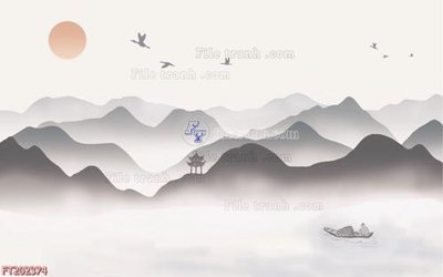 Hình ảnh file gốc File in tranh tường 3D FT202374 (chất lượng cao)