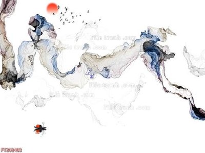 File ảnh File in tranh tường 3D FT202403 (gốc) in decal dán tường