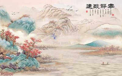 File tranh File in tranh tường 3D FT202434 (gốc) in vải canvas