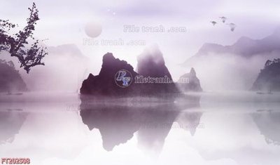 Ảnh gốc File in tranh tường 3D FT202508 (độ nét cao) in mica