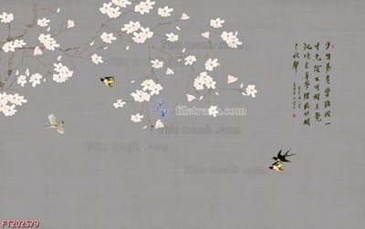 File in lụa File in tranh tường 3D FT202579 (chất lượng cao) File in tranh tường 3D FT202579