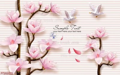 File in trần File in tranh tường 3D FT202632 (bản gốc 3D) sống động