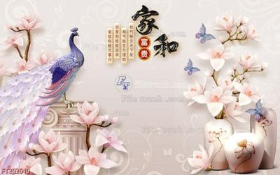 Tải file File in tranh tường 3D FT202640 (gốc) làm file in ấn