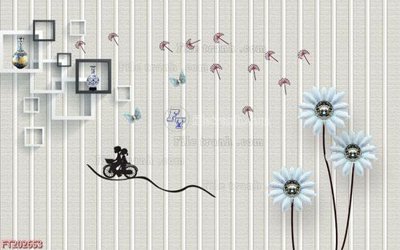 Tải file File in tranh tường 3D FT202653 (gốc) làm tranh trang trí