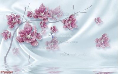 File tranh File in tranh tường 3D FT202674 (gốc) in trên kính