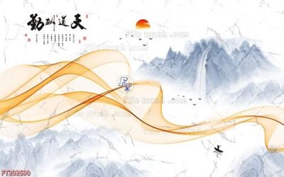 Download file gốc File in tranh tường 3D FT202690 (in lụa) cao cấp