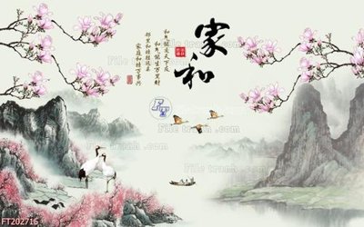 File gốc File in tranh tường 3D FT202715 (in lụa) cao cấp