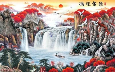 File ảnh gốc File in tranh tường 3D FT202739 không vỡ nét