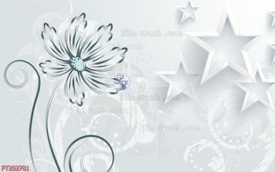 File PSD File in tranh tường 3D FT202781 (bản gốc) chất lượng nhất